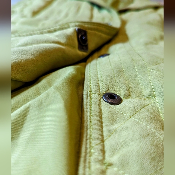 Conrad C Lime green quilted vest jacket 18 - Picture 6 of 6